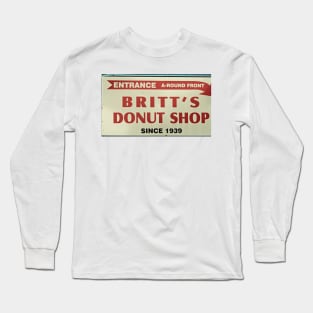 Britts Famous Doughnuts Long Sleeve T-Shirt